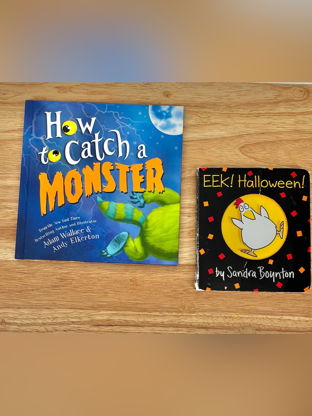Kids Halloween Book Bundle - How to Catch a Monster + Eek! Halloween